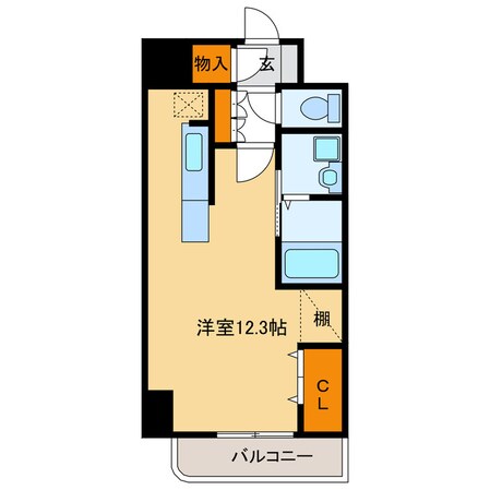 レベント岐阜の物件間取画像